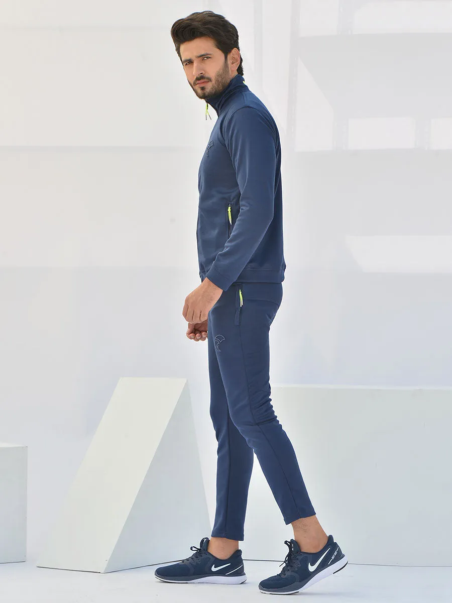 Airborne - Tracksuit - Midnight Navy Blue / Volt