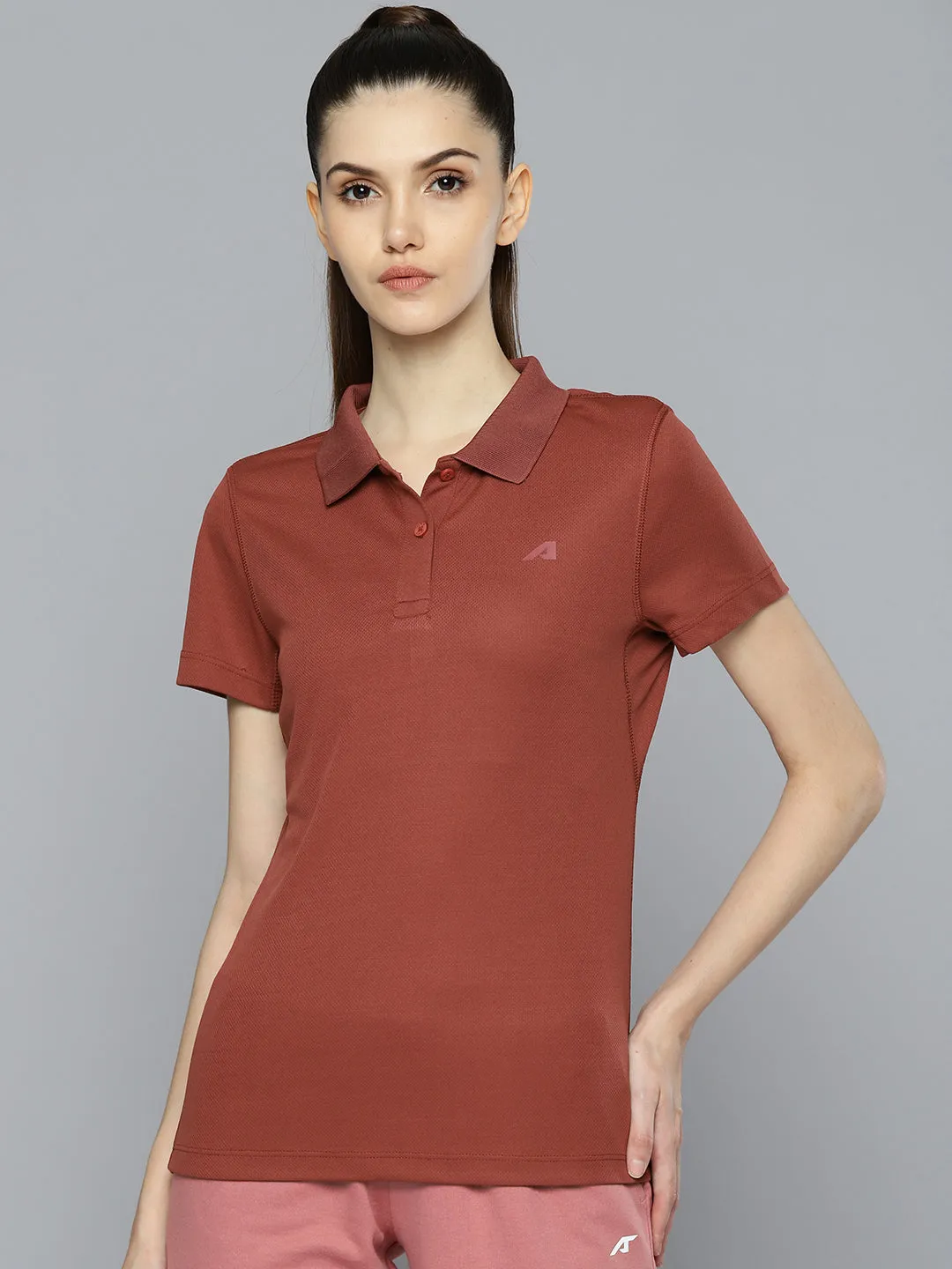 Alcis Women Red Printed T-shirt