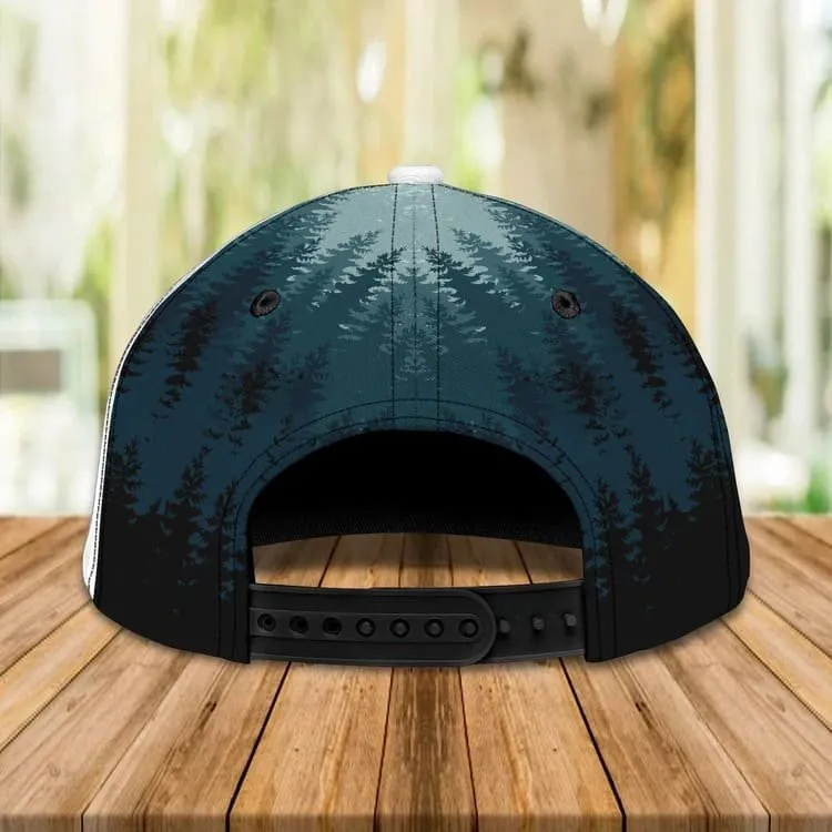 And In To The Forest I Go To Lose My Mind and Find My Soul 3D Hiking Cap for Women, Hiking Hat for Hiking Lovers
