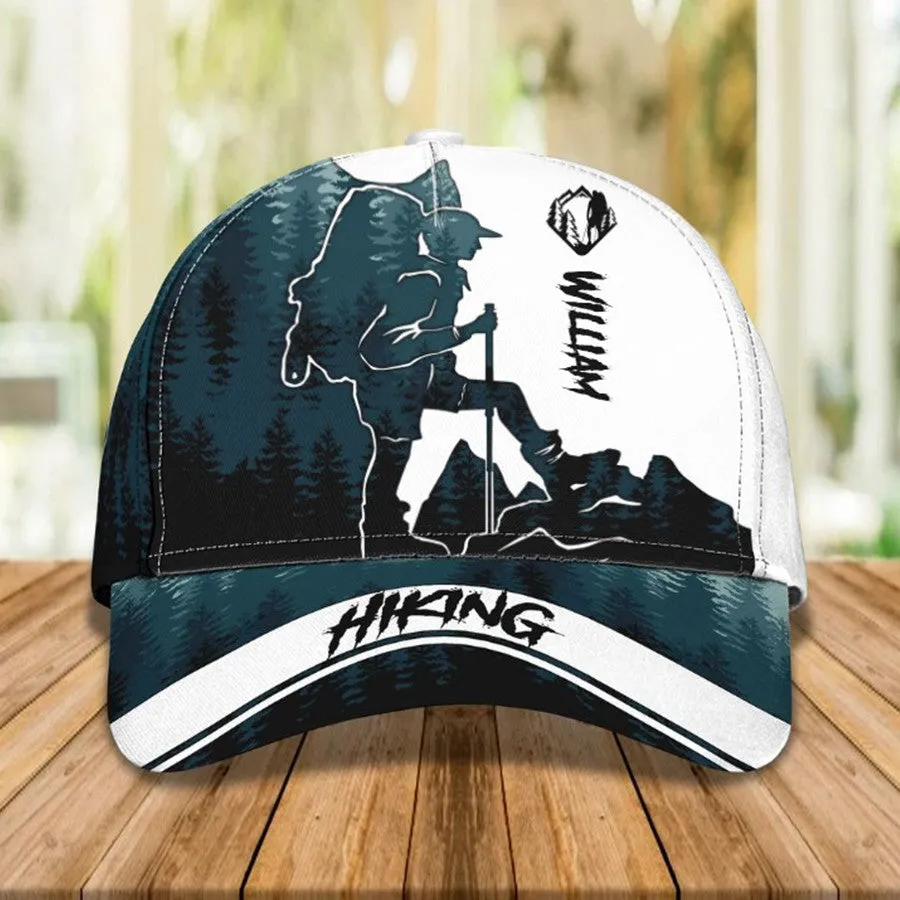 And In To The Forest I Go To Lose My Mind and Find My Soul 3D Hiking Cap for Women, Hiking Hat for Hiking Lovers
