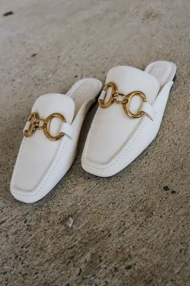 Andromeda Flat Mules By ShuShop -2 Colors