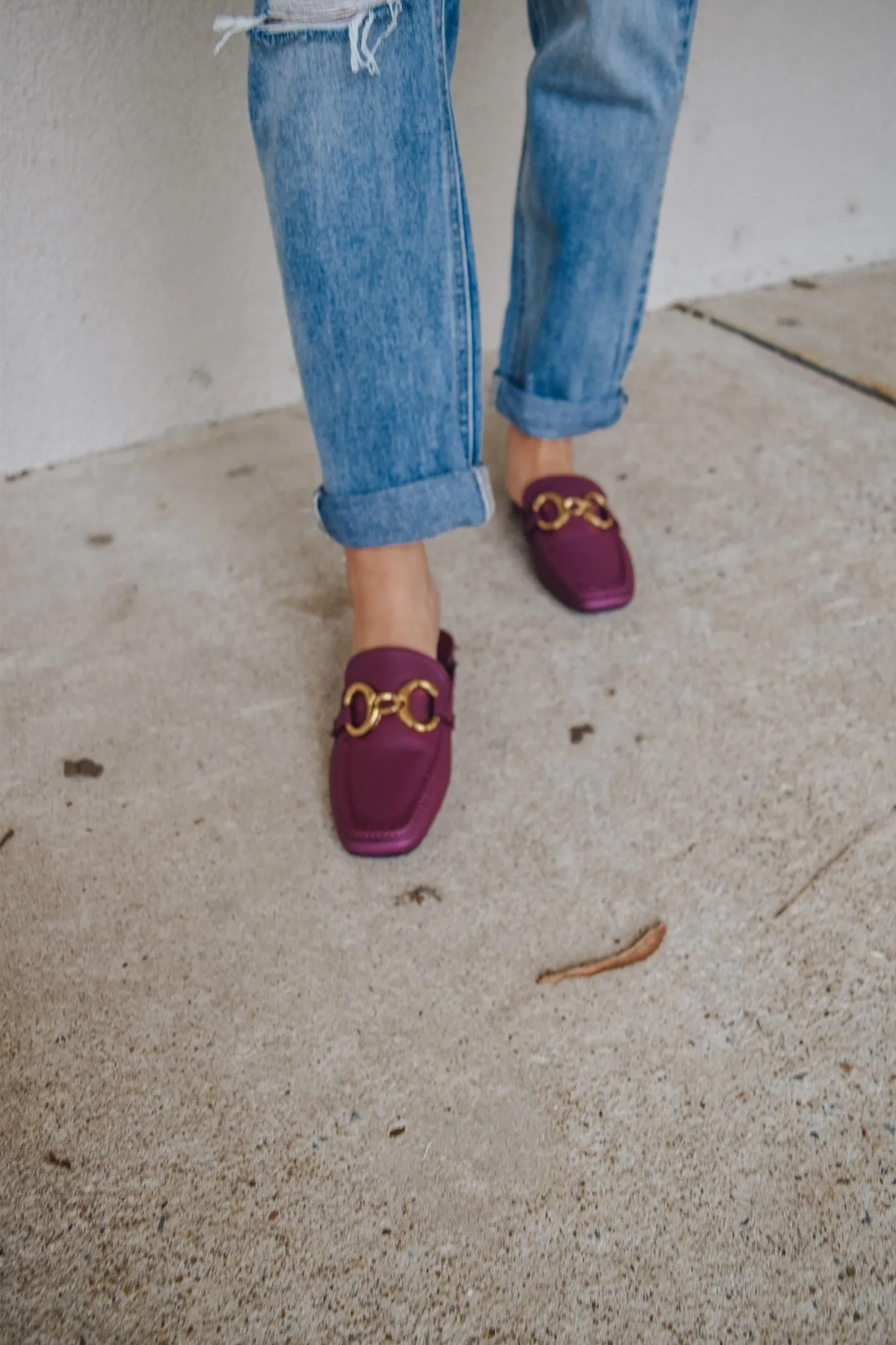 Andromeda Flat Mules By ShuShop -2 Colors