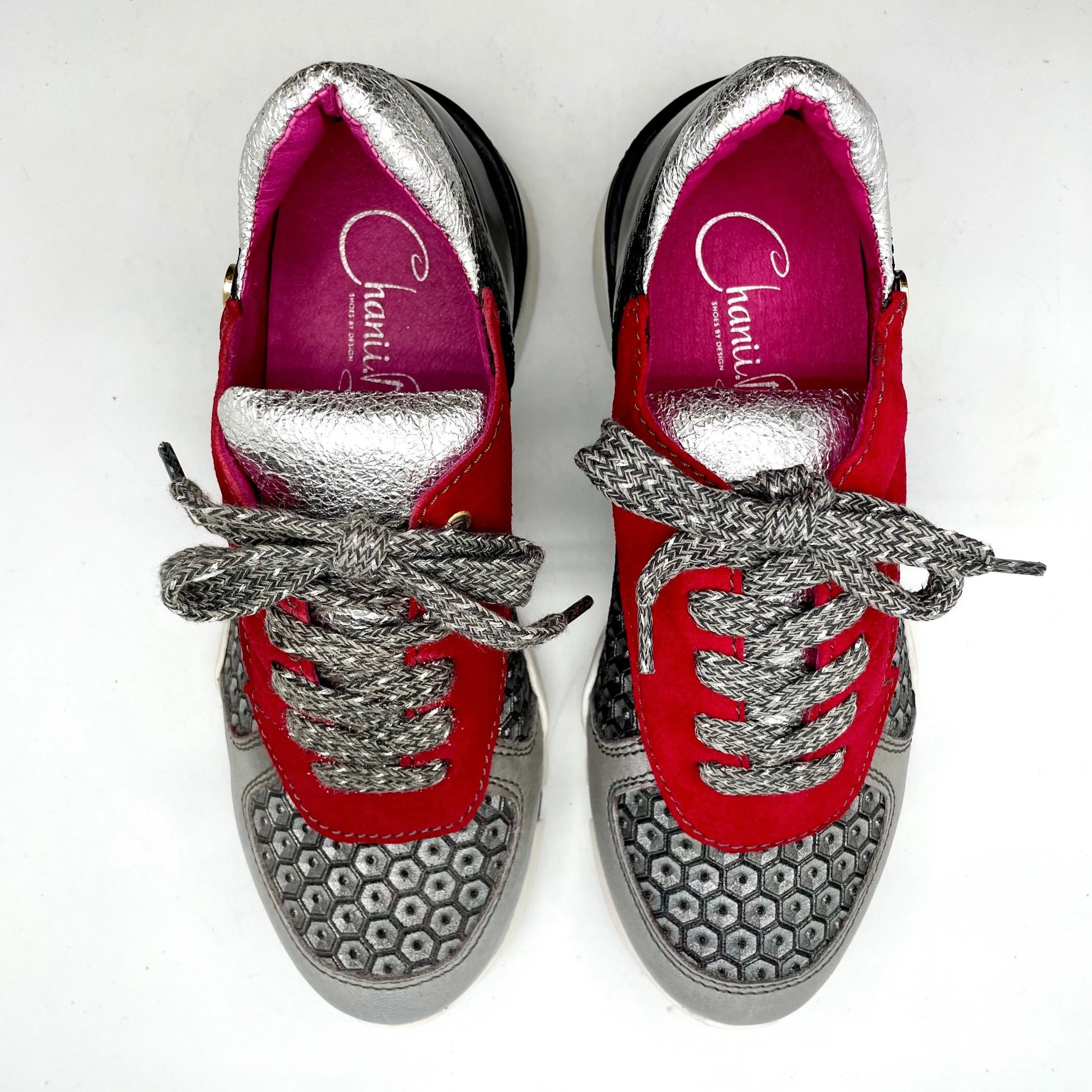 Aqua -Sneaker Grey/Red