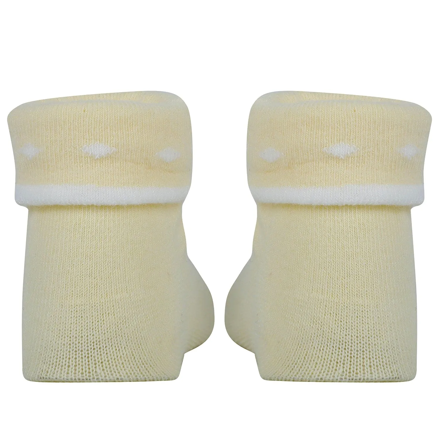 Baby Moo Duck 3D Anti-Skid Socks Booties Pack of 3 - Pink