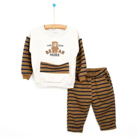 Bebecix Sweatshirt- Footless Bottom - Ecru