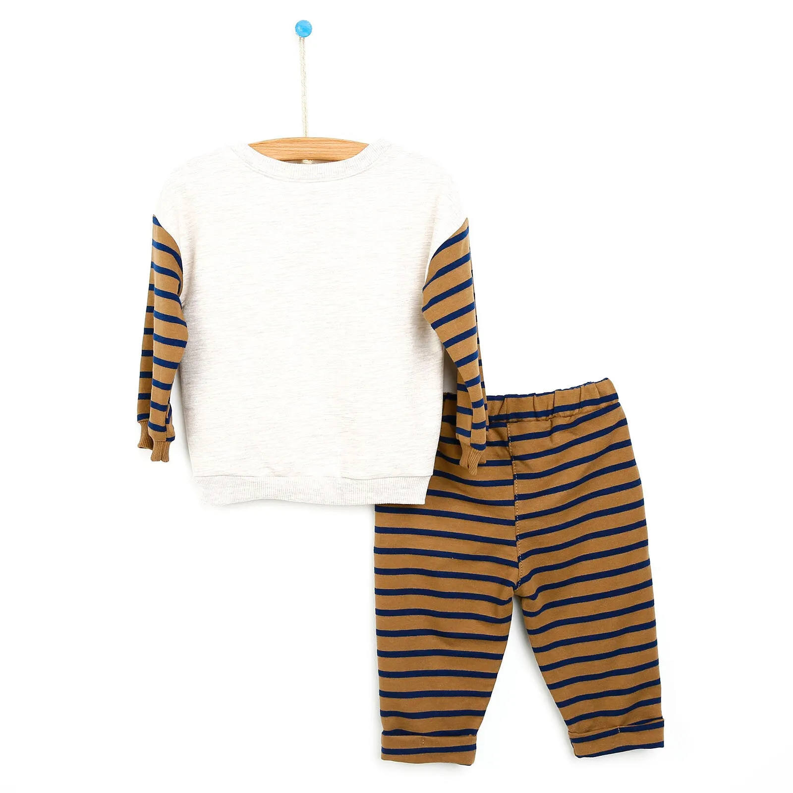 Bebecix Sweatshirt- Footless Bottom - Ecru
