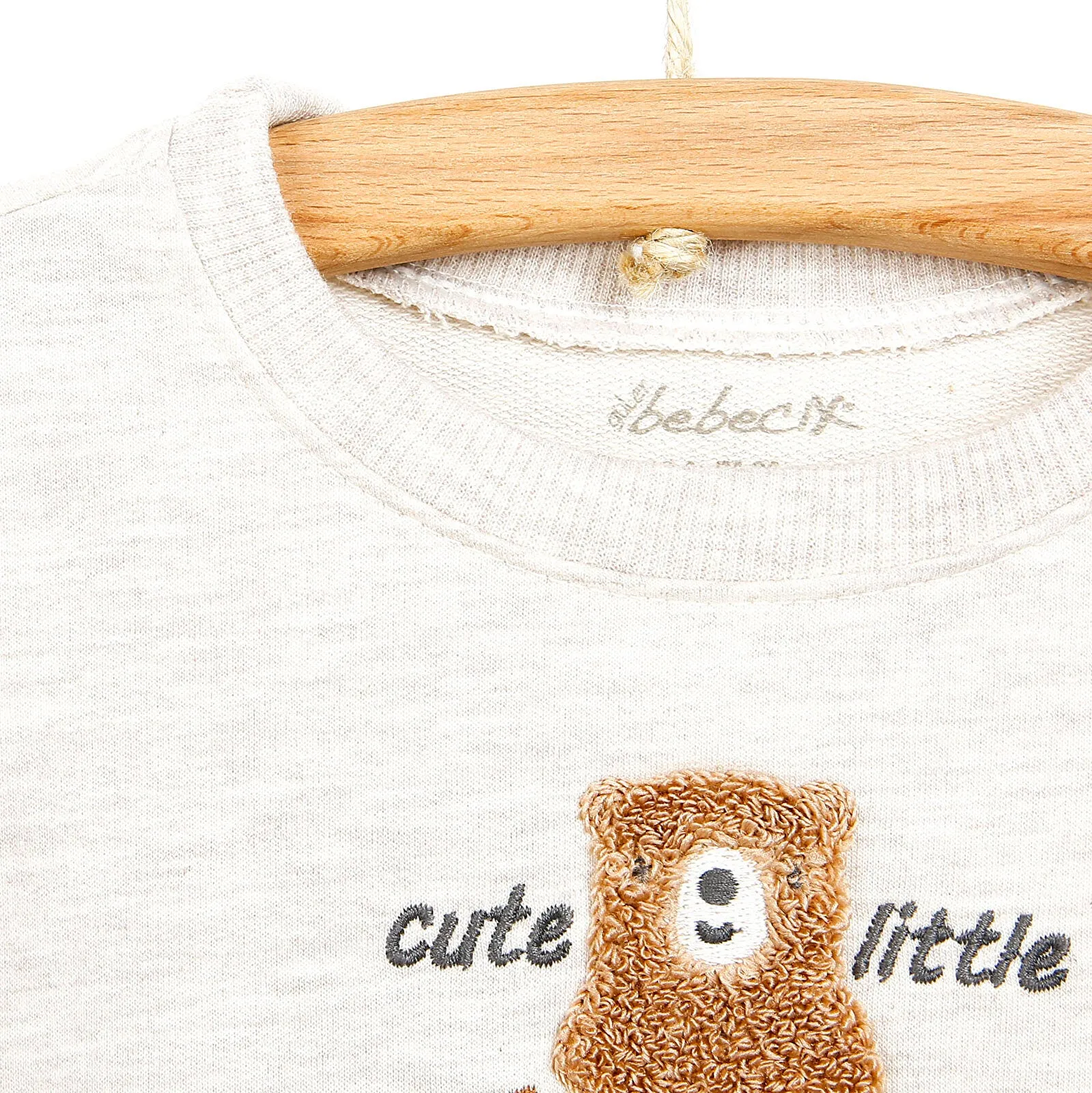 Bebecix Sweatshirt- Footless Bottom - Ecru