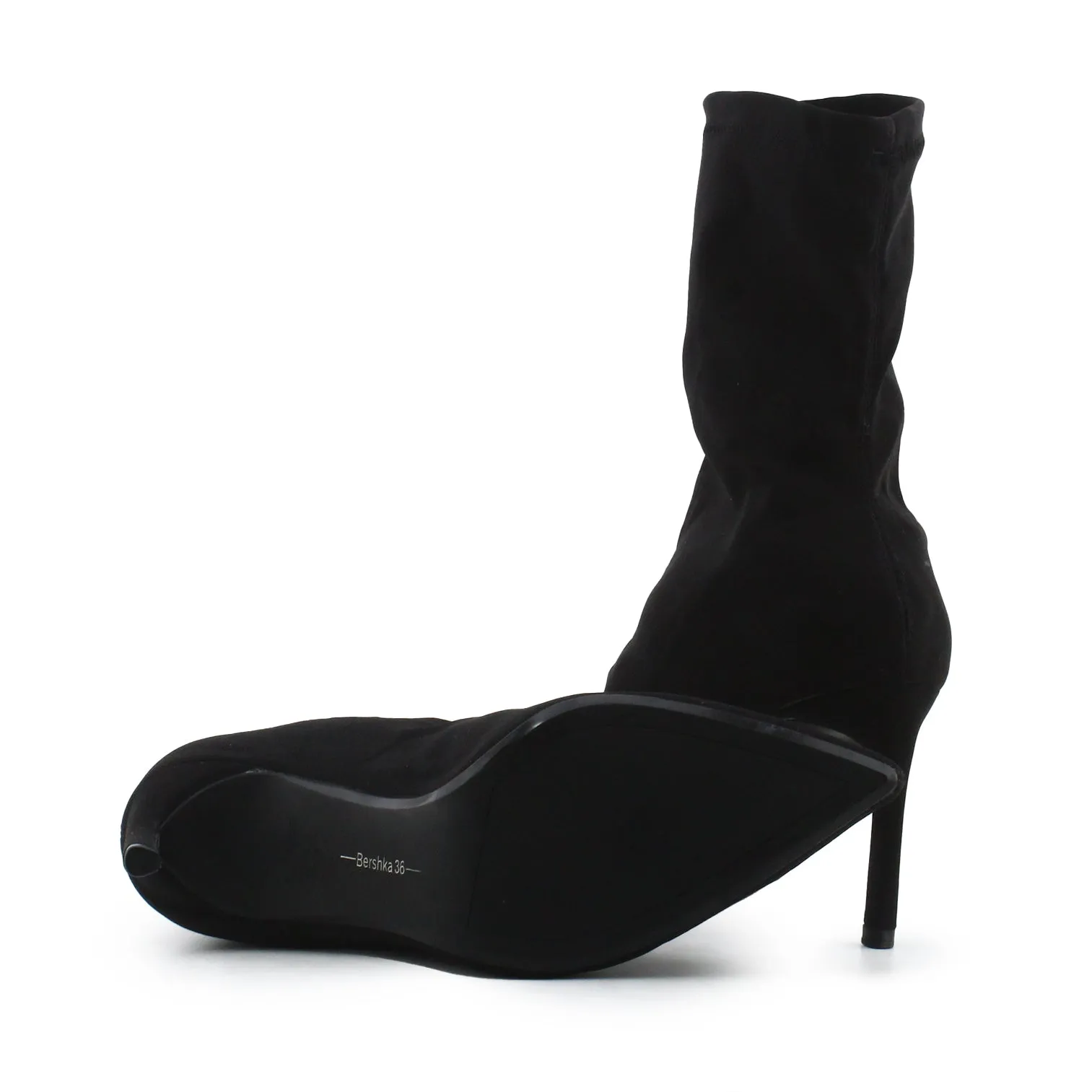 Bershka Stilettos Heels Sock Boots | Textile