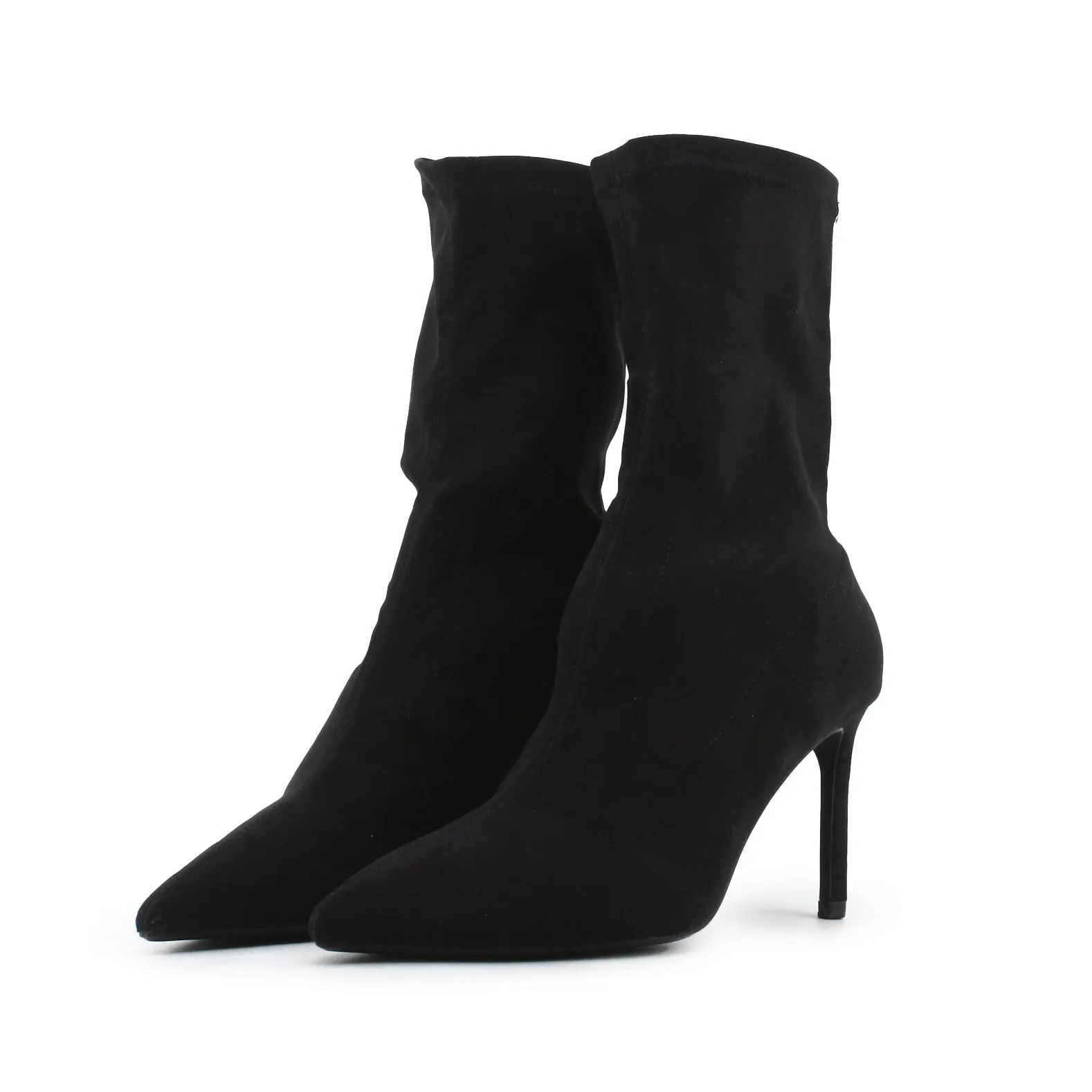 Bershka Stilettos Heels Sock Boots | Textile