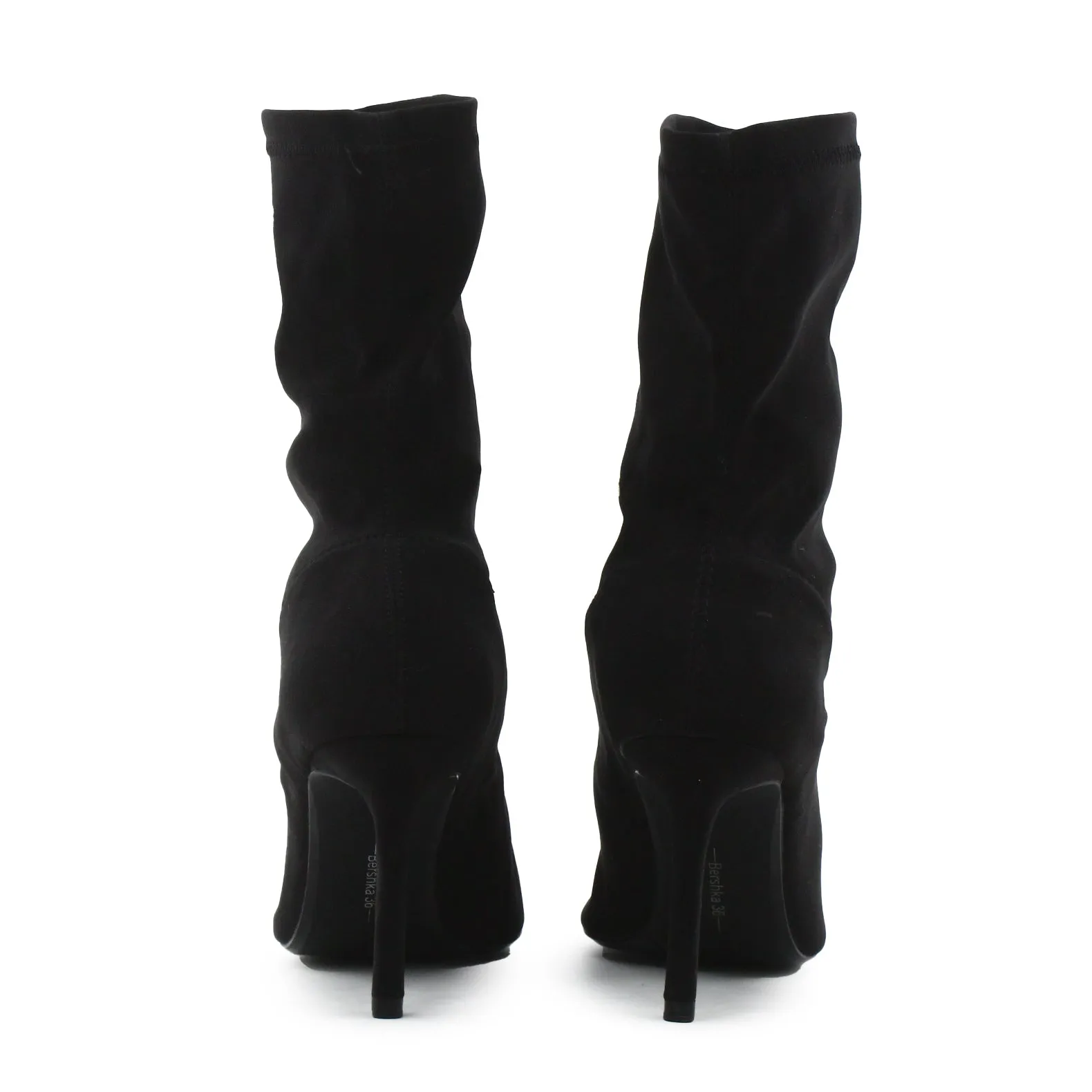 Bershka Stilettos Heels Sock Boots | Textile