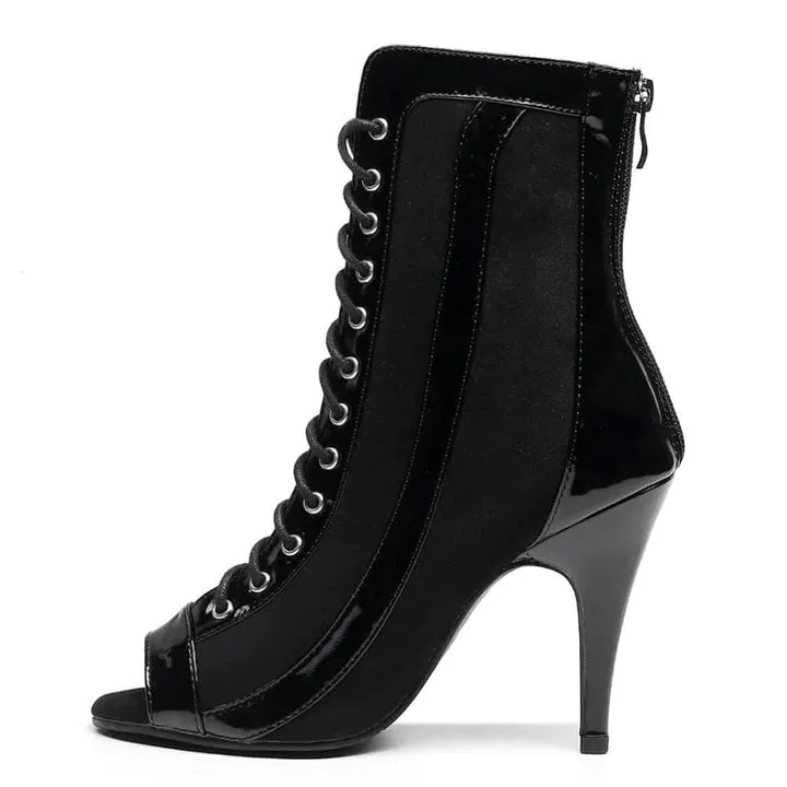 Black Dance Boots Best Shoes for Heels Dance Class