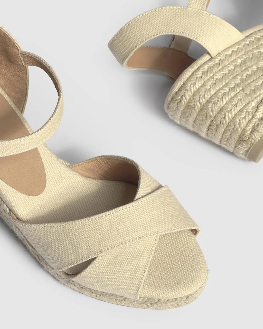 BLAUDELL SANDALS WEDGE | IVORY