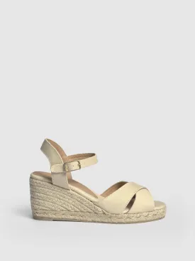 BLAUDELL SANDALS WEDGE | IVORY