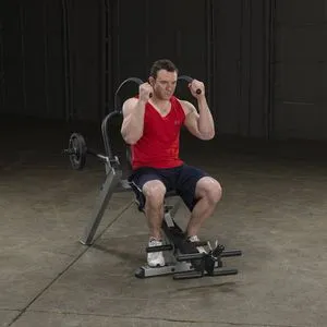 BODY-SOLID SEMI-RECUMBENT AB BENCH