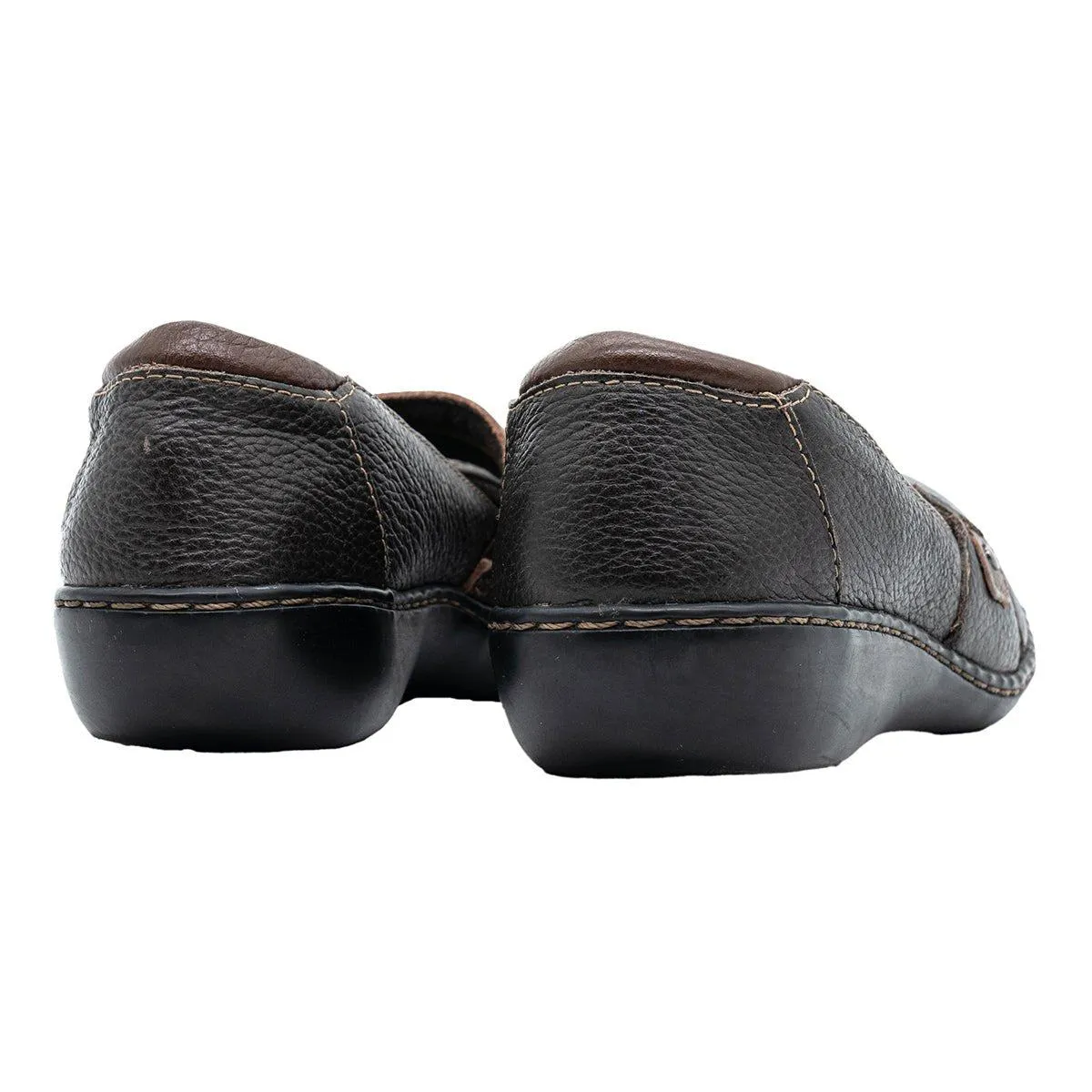 Clarks Ashland Twist Mary Jane Loafers Leather Black Colour For Women