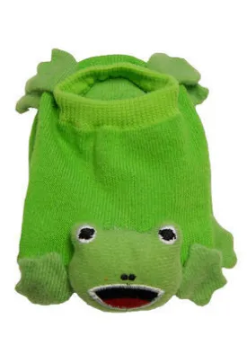 Frog Baby Booties