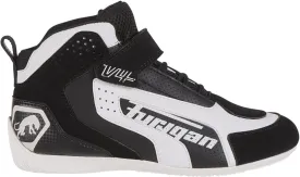 Furygan V4 Vented Motorcycle Shoes, Black/White