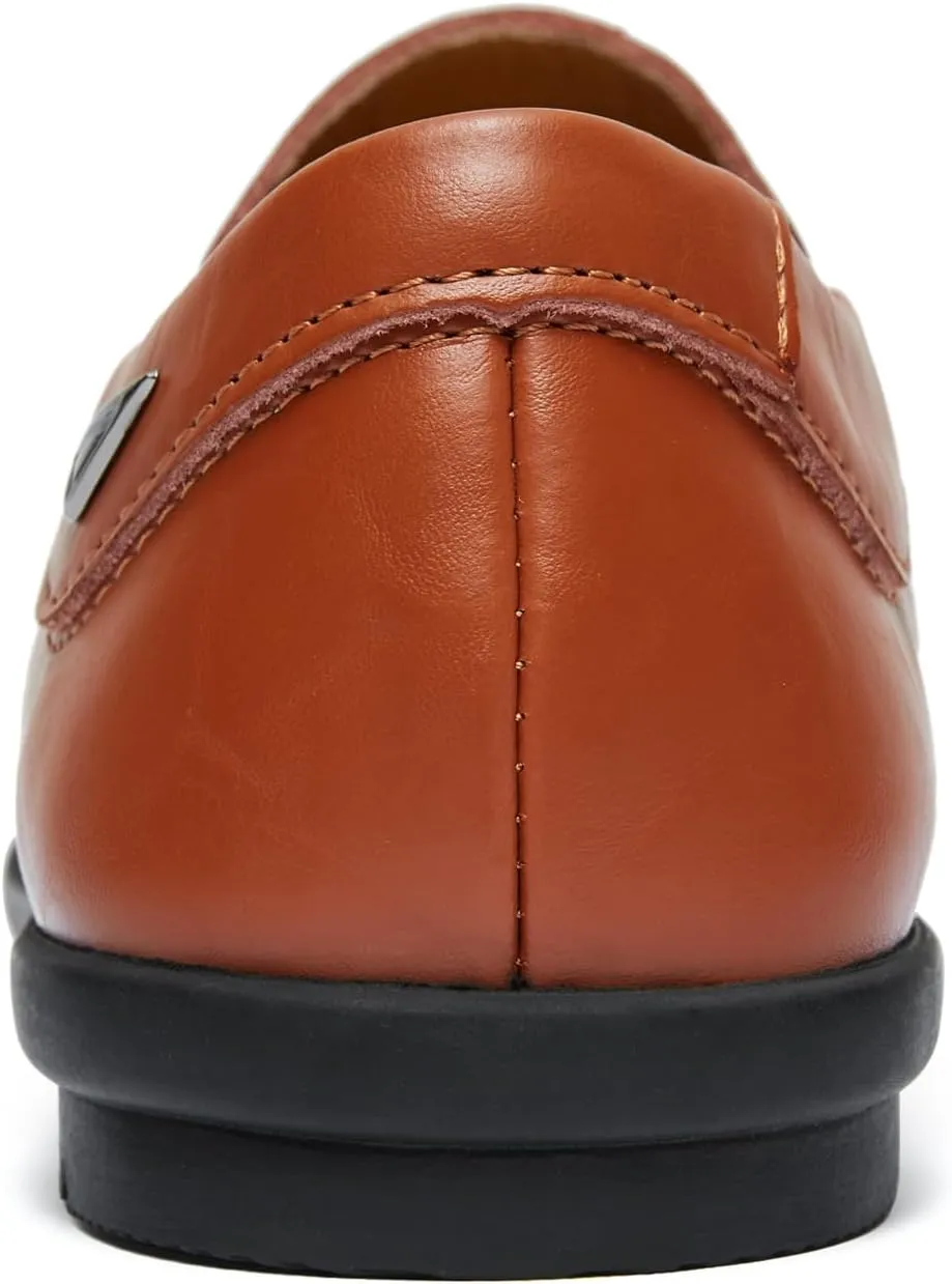 Go Tour Men??s Casual Leather Fashion Slip-on Loafers Shoes