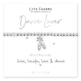 Jewellery Silver Plated 'Dance Lover' Bracelet
