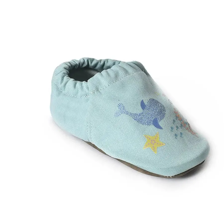 Kids Sea Animal Print Booties