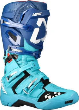 Leatt GPX 5.5 FlexLock Motocross Boots, Dark Blue/Light Blue