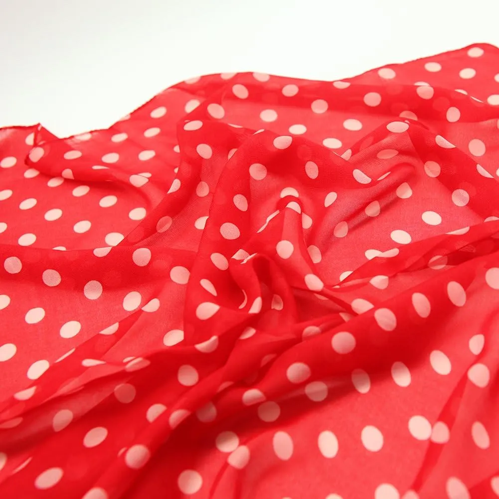 MissShorthair 50s Chiffon Scarf Sheer Square Neck Head Scarf for Women