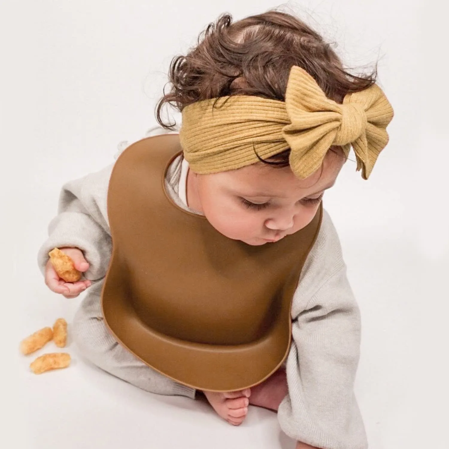 Niceye Baby Girls Headbands with Bows Handmade Hair Accessories Stretchy Hairbands for Newborn Infant Toddler