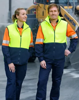 SW08 Hi-Vis Two Tone Vest
