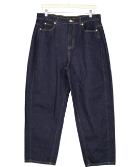 Whistles Blue Barrel Leg Jeans W32