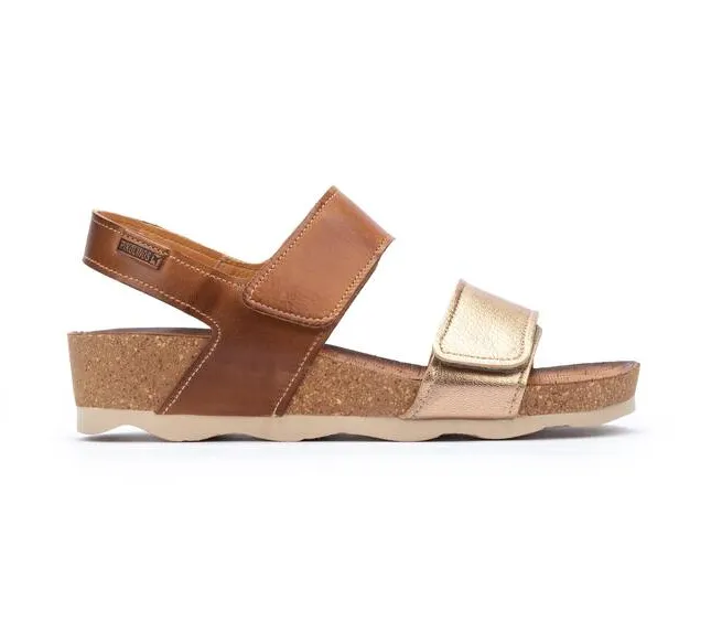 Women's Pikolinos Mahon Sandal Color: Champagne