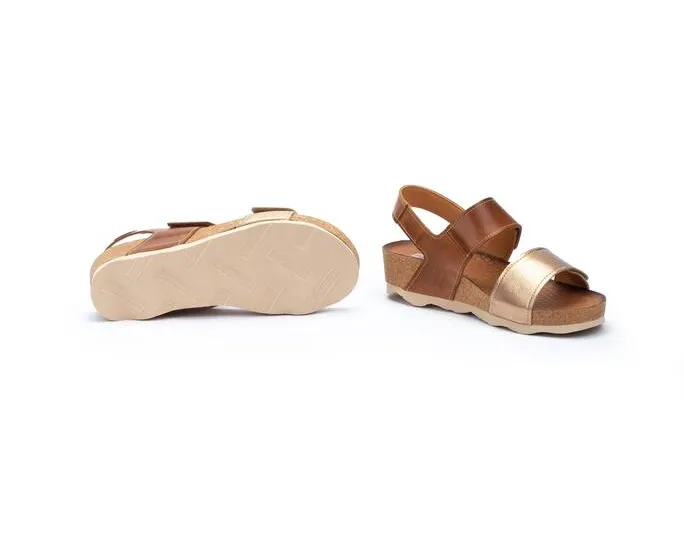 Women's Pikolinos Mahon Sandal Color: Champagne