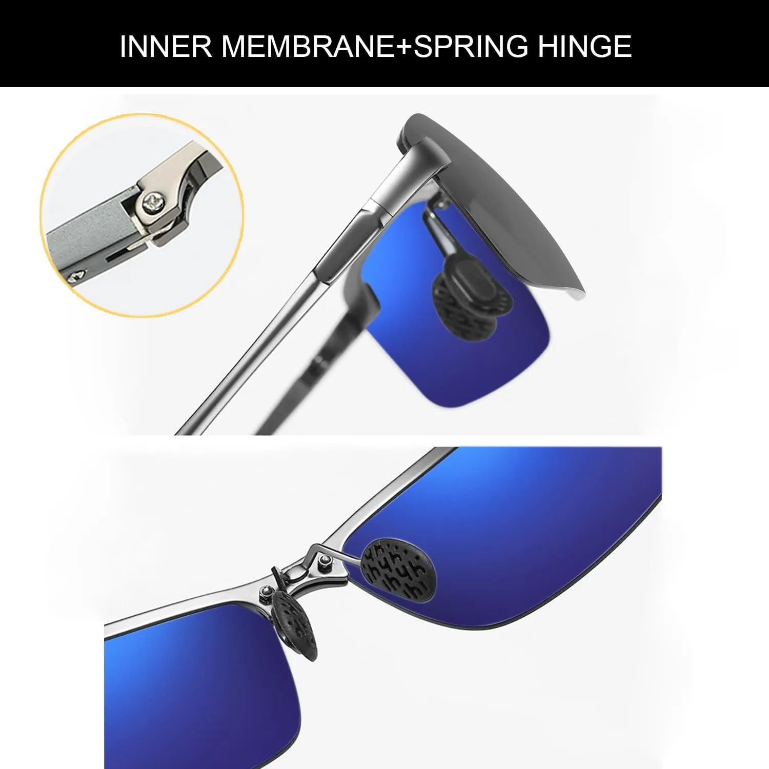 YIMI Polarized Photochromic Driving z87 Sunglasses For Men Women Day and Night safety glasses